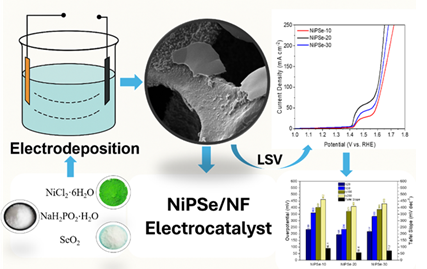 Enhancing OER Performance with Electrodeposited NiPSe Nanostructures: Synergistic Effects and Kinetic Insights 