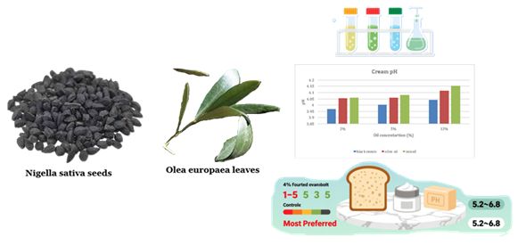 Integrated Phytochemical and Functional Evaluation of <em>Nigella sativa</em> and <em>Olea europaea</em> for Nutraceutical and Cosmetic Applications